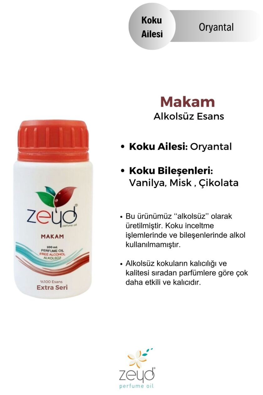 – Makam Litrelik Parfüm Esansı - 100 ml extra