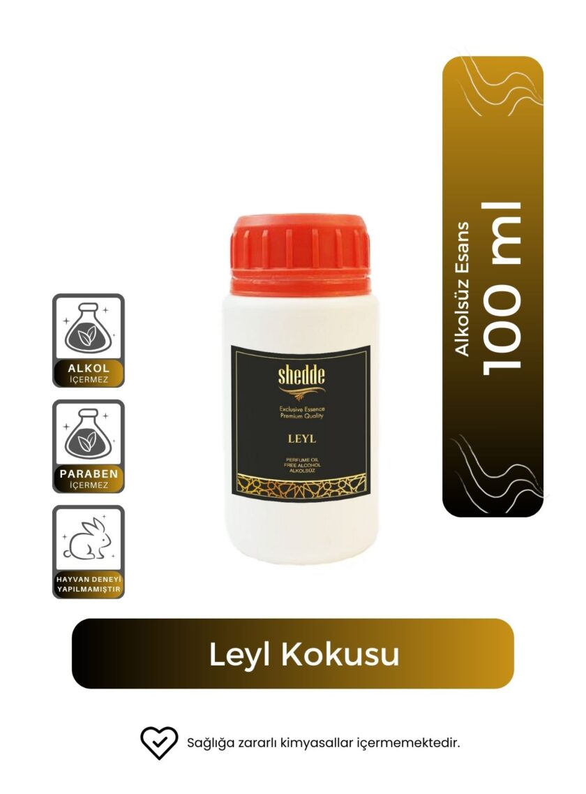 – Leyl Kokusu Alkolsüz Esans EDP Unisex 100 ml Shedde