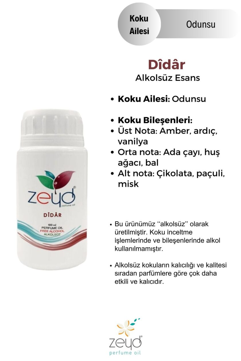 – Didar Litrelik Parfüm Esansı - 100 ml