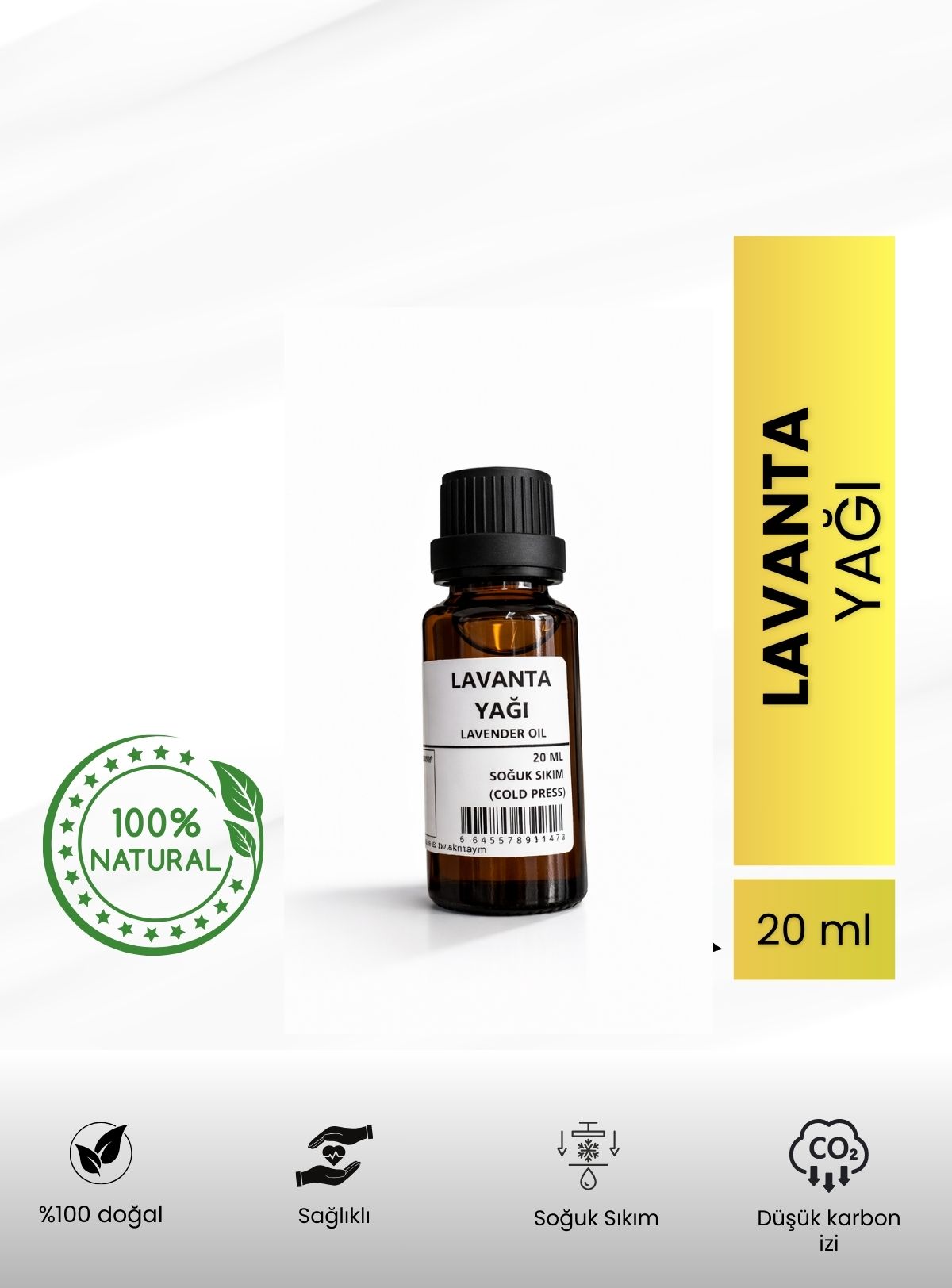 Bitkisel %100 Doğal Lavanta Yağı Bitkisel Yağlar 20 ml Bitkisel %100 Doğal Lavanta Yağı Bitkisel Yağlar 20 ml