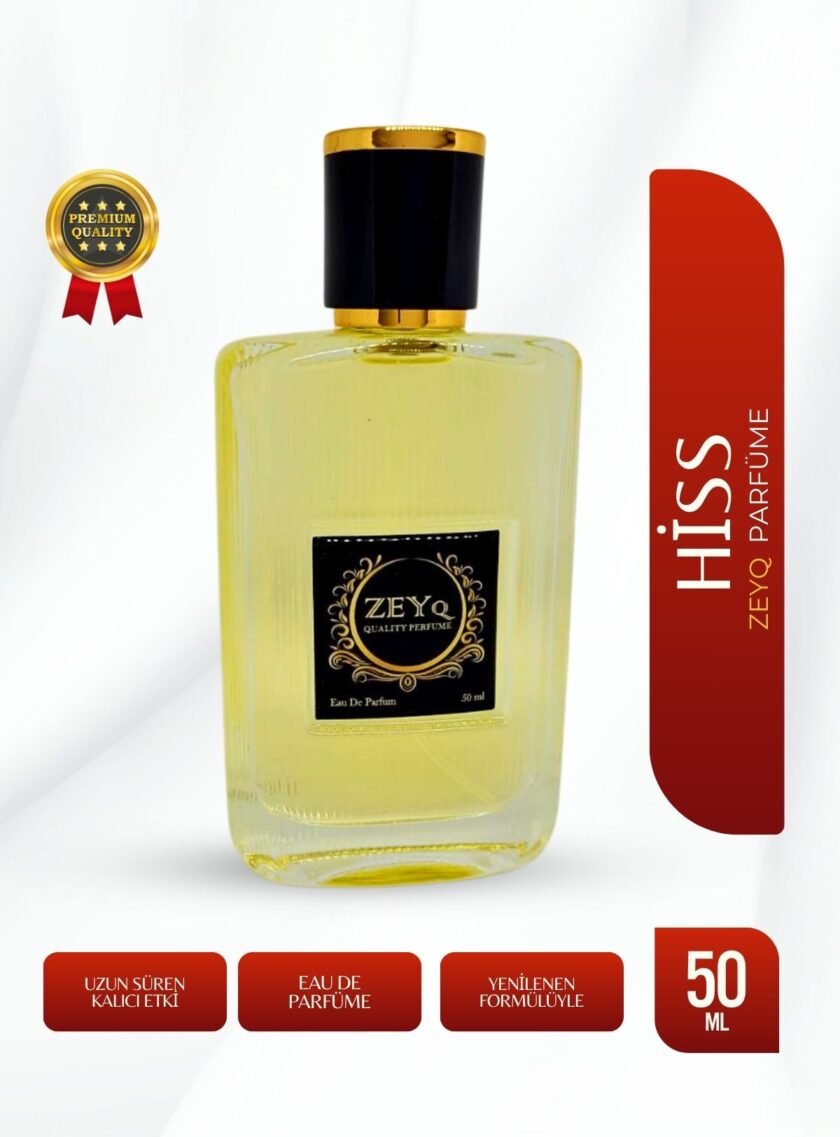 Hiss Kokusu Alkol Bazlı Kalıcı Erkek Parfüm 50 ml