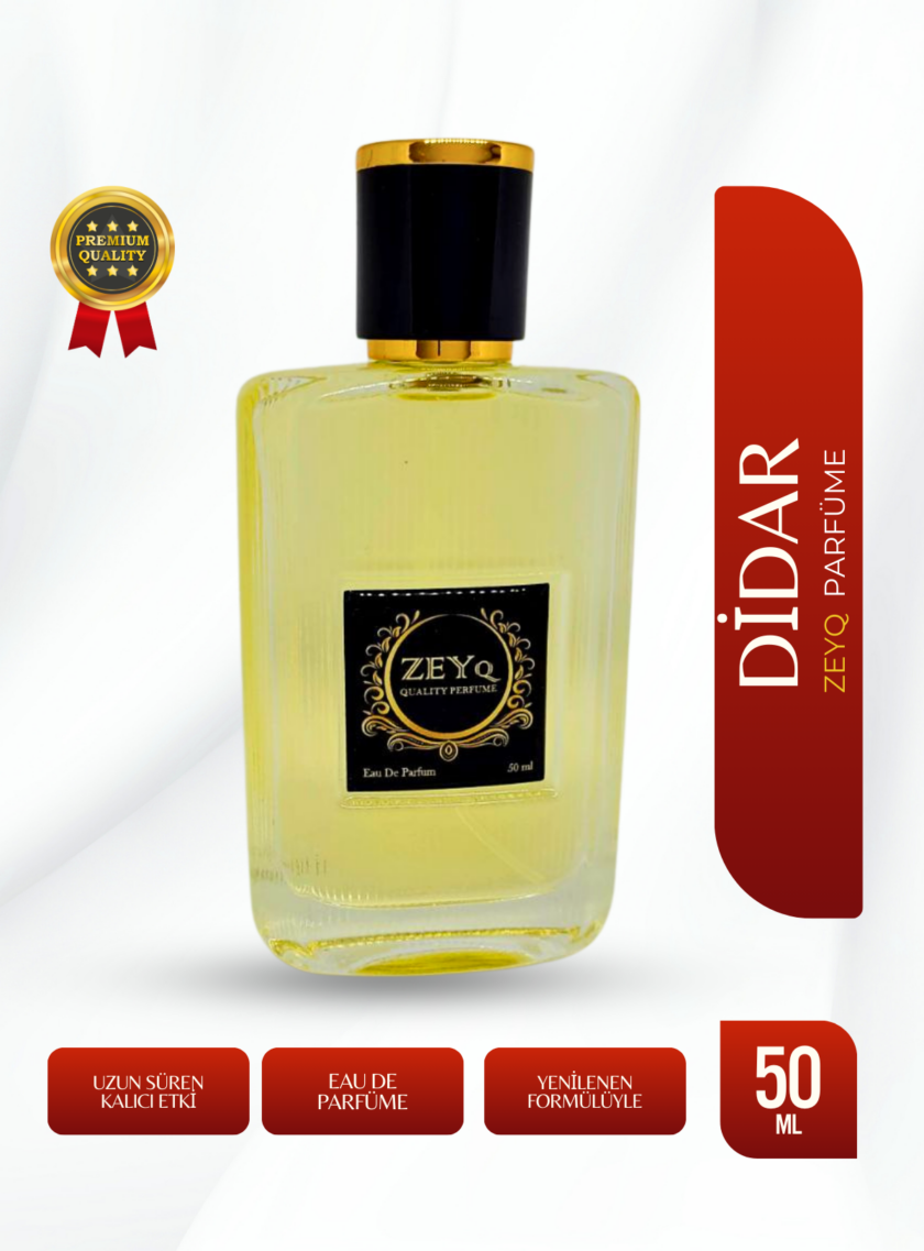 Didar Kokusu Alkol Bazlı Kalıcı Erkek Parfüm 50 ml