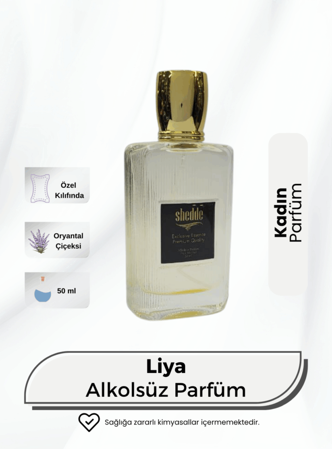 Alkolsüz Kadın Parfüm LİYA EDP 50 ml
