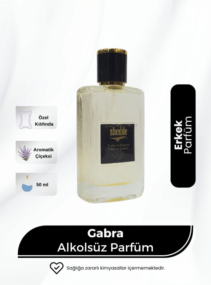 Alkolsüz Erkek Parfüm GABRA EDP 50 ml