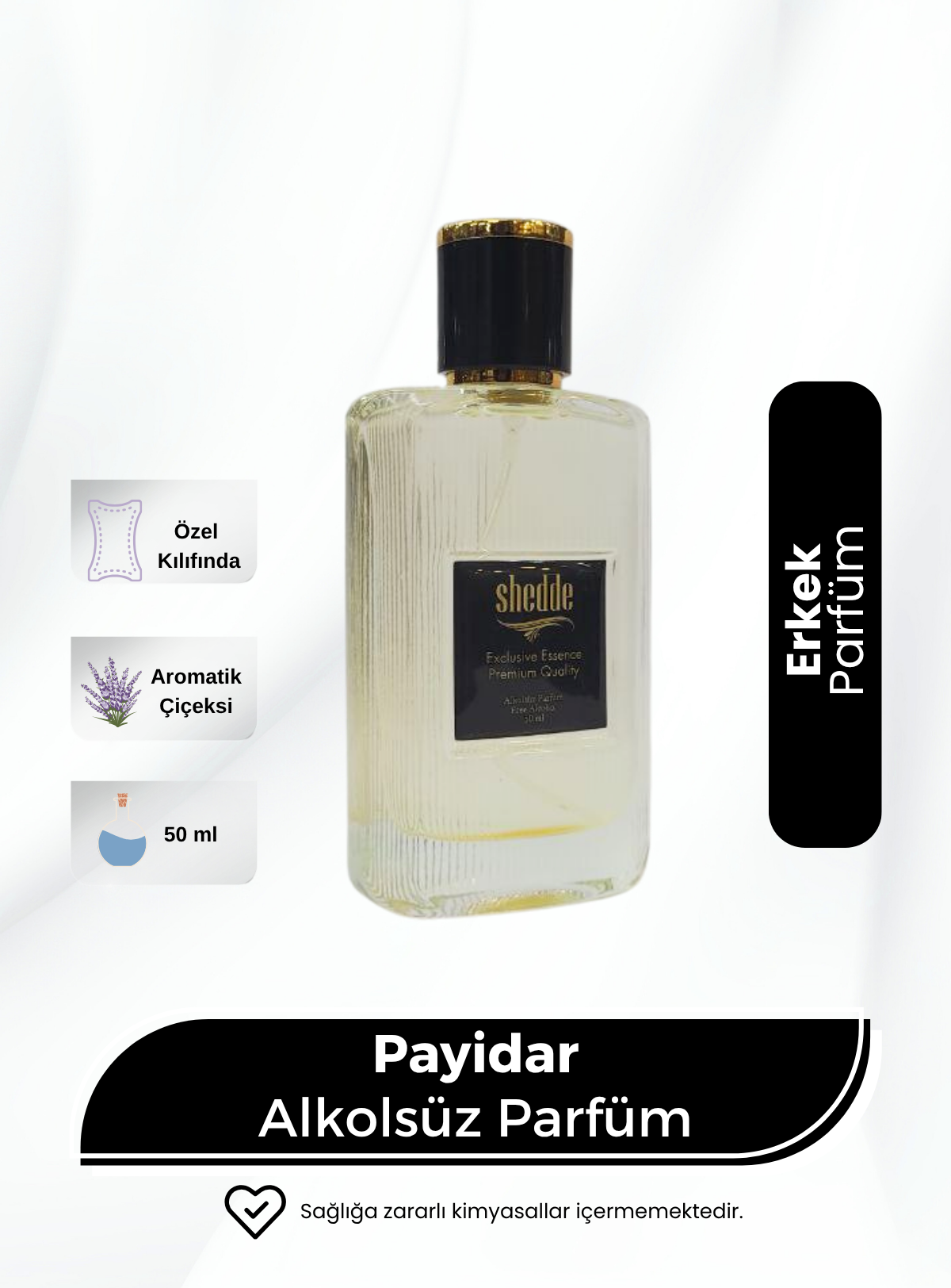 – Alkolsüz Erkek Parfüm PAYİDAR EDP 50 ml Alkolsüz Erkek Parfüm PAYİDAR EDP 50 ml