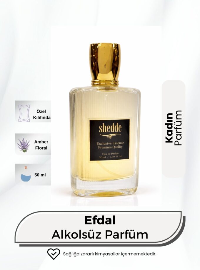 Alkolsüz Kadın Parfüm EFDAL EDP 50 ml