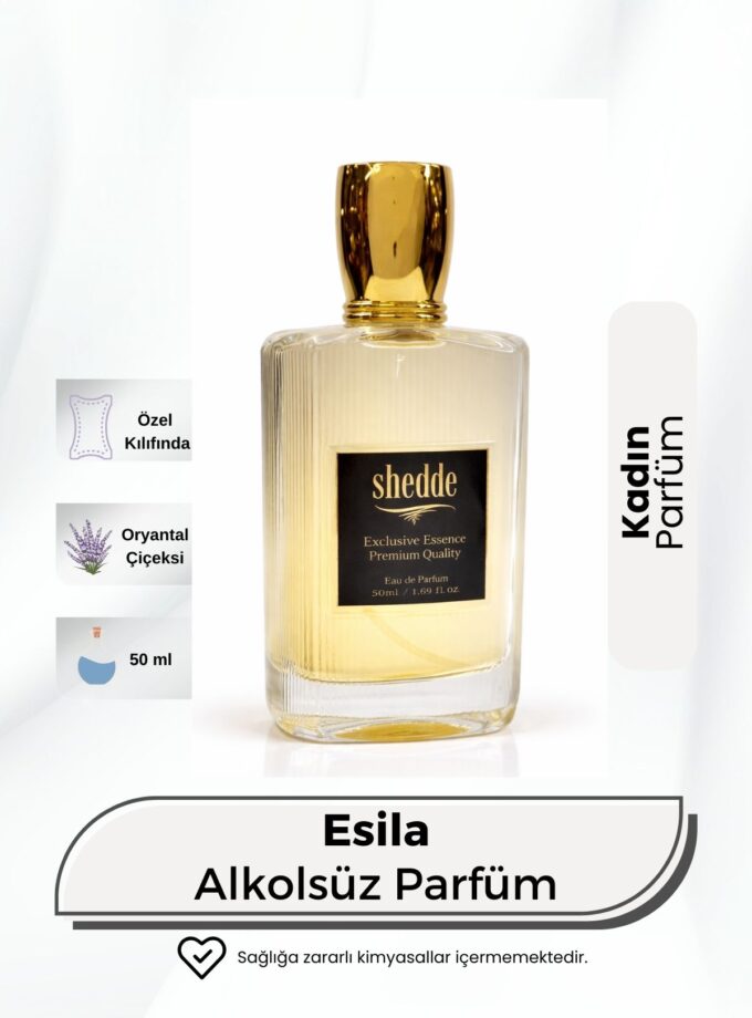 Alkolsüz Kadın Parfüm ESİLA EDP 50 ml