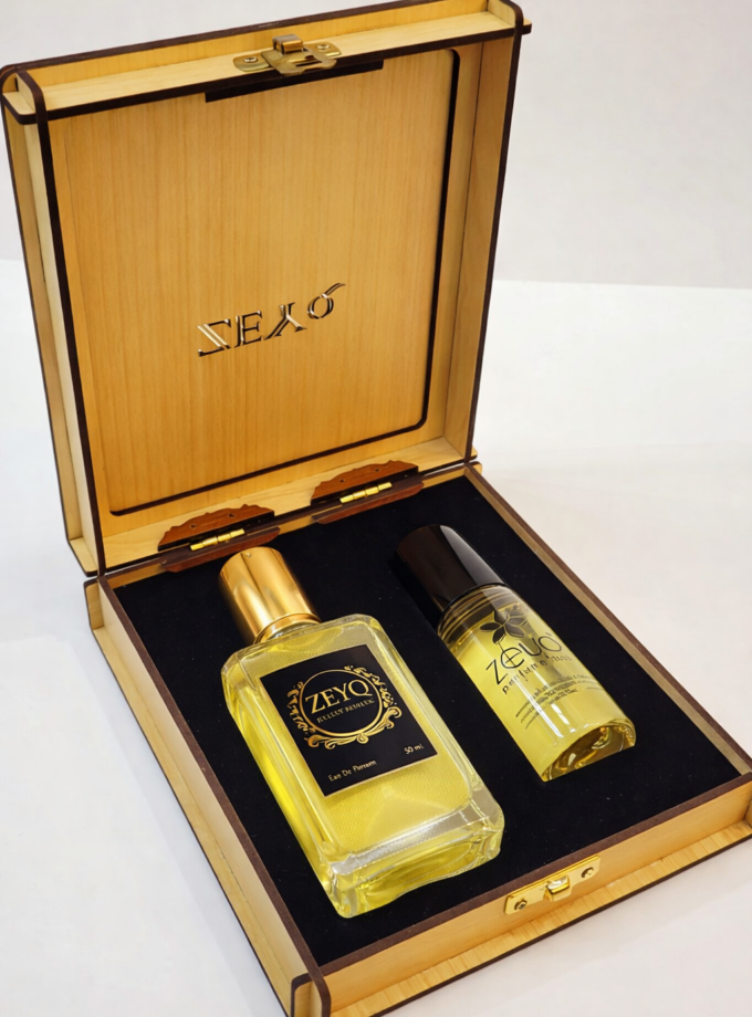 Revan 50 ml Alkol Bazlı Parfüm ve 35 ml Alkolsüz Esans Kutulu Set Shedde